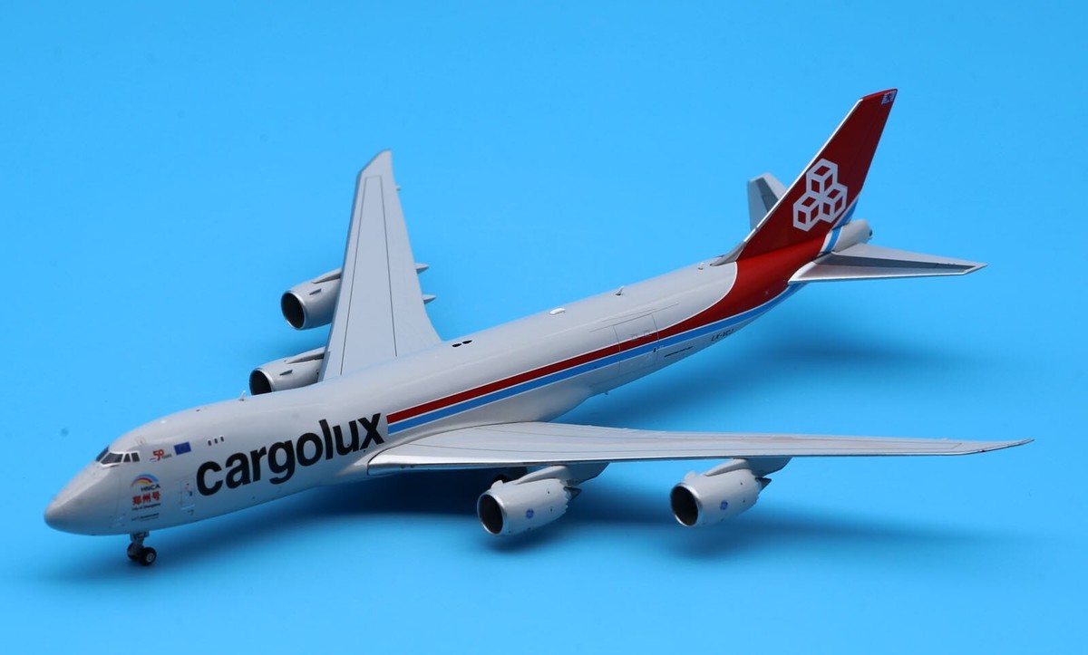 JC Wings 1:400 Cargolux Airlines Boeing B747-8F Diecast