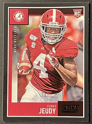 2020 Score Black #427 Jerry Jeudy RC Rookie Alabama Broncos