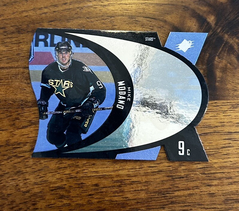 1997-98 Upper Deck Spx Die Cut Blue Mike Modano Dallas Stars