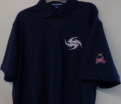 XFL Football Los Angeles Xtreme Mens Embroidered Polo Shirt XS-6XL, LT-4XLT New - Picture 8 of 14
