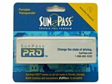 SunPass PRO: E-ZPass Compatible Toll Transponder:FL NY NJ PA OH GA IL VT  MORE 