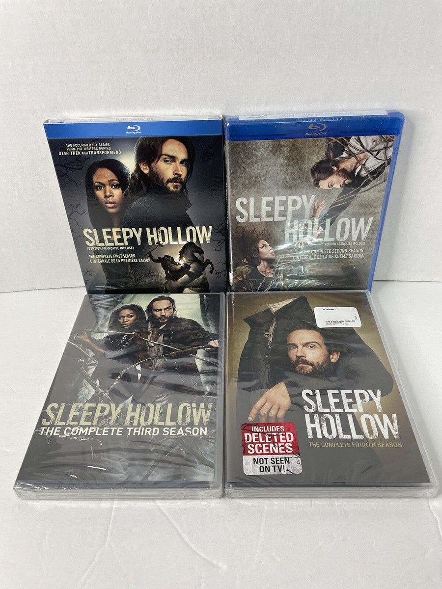 Sleepy Hollow Complete Series Season 1, 2, 3, 4 Blu-ray and