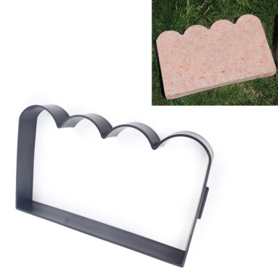 DIY Lawns Sidewalks Brick Edging Concrete Mould Garden Fence Decor Cement Mold