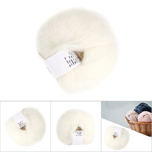 26g Angora Mohair Cashmere Crochet Thread Knitting Wool Yarn Soft Shawl Hot AU - Picture 5 of 19