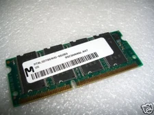 Dell Micron MT8LSDT864HG-662B3 64MB 66Mhz Laptop SDRAM