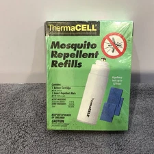 ThermaCELL Mosquito Repellent Refills Butane Cartridge & 3 Mats T20