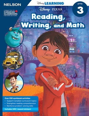 Disney Learning Reading, Writing and Math 3 Workbook