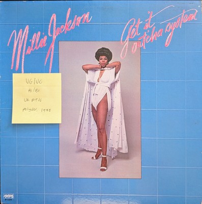 Millie Jackson Get It Outcha System Vinyl Schallplatte sehr guter Zustand/VG 2391 356 1978