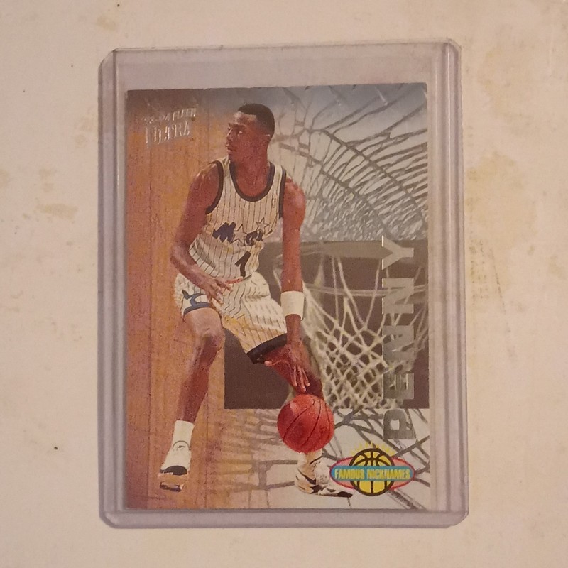 Fleer Ultra Hardwood Anfernee Hardaway Orlando Magic Insert #5/15