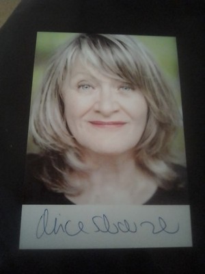 Alice Schwarzer -Original Autograph-