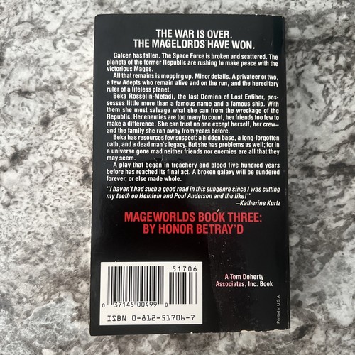 By Honor Betray'd (Mangeworlds, Book Three) by Debra Doyle, James D. MacDonald - Picture 3 of 3