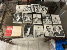 orig. 1949 SATCHEL PAIGE & CLEVELAND INDIANS PICTURE PACK SET w SIGNED ENVELOPE