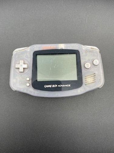 Nintendo Game Boy Advance (AGB-001) - Glacier USED TESTED/WORKING