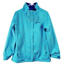 Vtg Columbia Sportswear Company Interchange Hooded Full Zip Up Coat Youth Sz XL