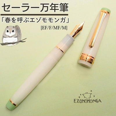 #ad Sailor Pro Gear Slim Ezomomonga Fountain Pen 14K Gold Nib EF F MF New Japan $358.49