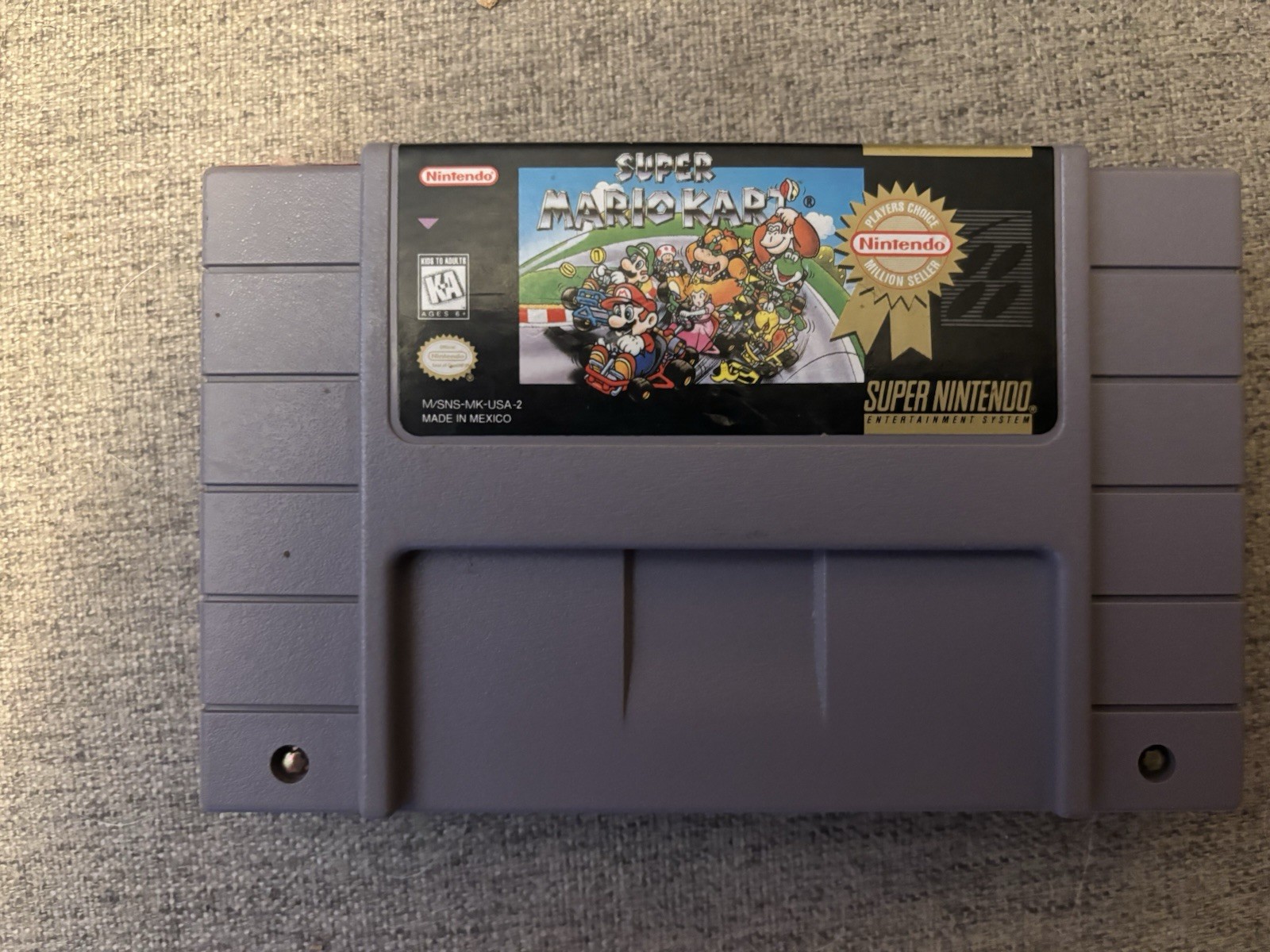 Super Mario Kart  Super Nintendo SNES