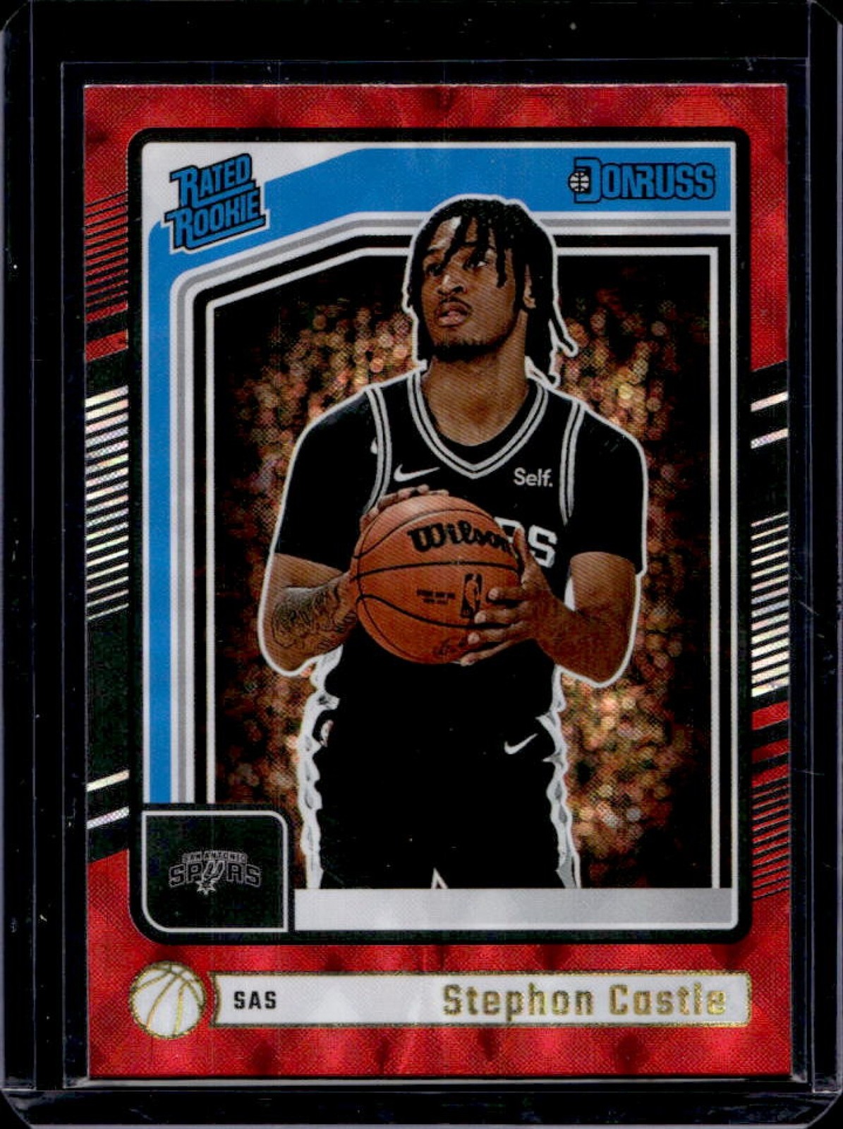 2024-25 Donruss Stephon Castle International Rated Rookie #244 Spurs