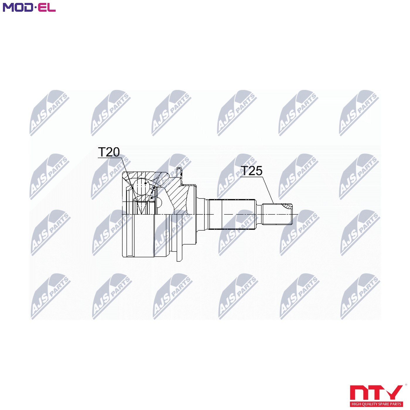 N.T.Y. NPZ-SU-035.NTY Joint Kit, drive shaft for OPEL,SUZUKI,VAUXHALL - Image 9