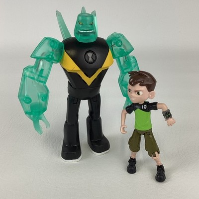 Ben 10 Ultimate Alien Force Power Up Light Up Diamondhead Figure Ben Tennyson 