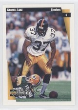 1997 Collector's Choice Team Sets Pittsburgh Steelers Carnell Lake #PI5 1q2
