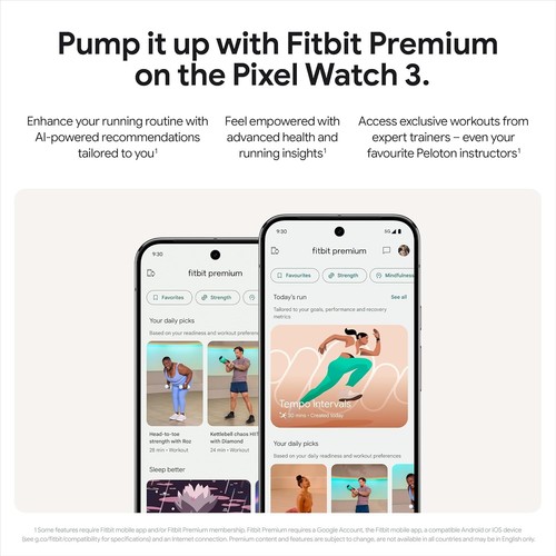 Montre connectée Google Pixel Watch 3 - 45 mm noire - Wi-Fi - Neuve et scellée - Photo 11/13