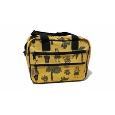 Pioneer Express Arazzo Giallo Tropicale Hawaiano Hula Tote Borsa da Viaggio Trolley