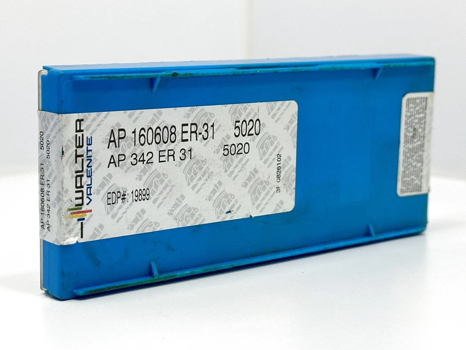 Insertos de carburo nuevos VALENITE AP 342 ER31 AP160608ER-31 grado 5020 10 piezas Foto 2 de 2