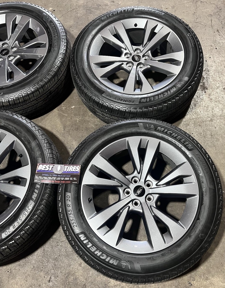 20 Inch Ford Explorer Wheels OEM/Factory Michelin Primacy A/S 255