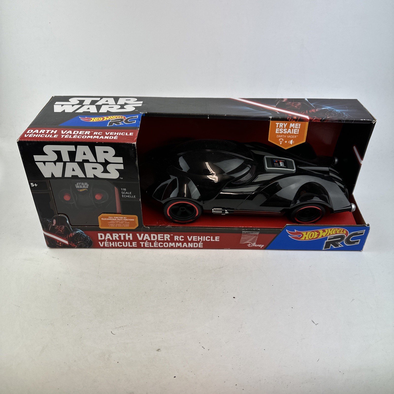 Hot Wheels Star Wars Darth Vader Remote Control Car