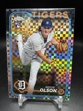 2024 Topps Chrome X-Fractor #40 Reese Olson Rookie RC