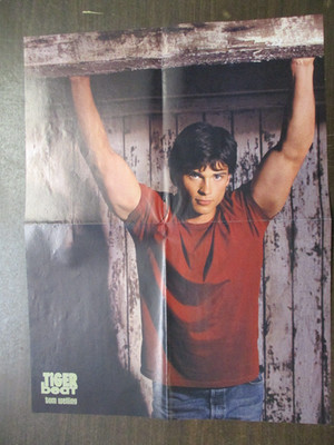 TOM WELLING SMALLVILLE & B2K QUAD FOLD CENTERFOLD PIN UP MAGAZINE CLIPPING M72
