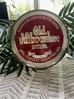 Vintage Schlitz Old Milwaukee Beer Sign Jos. Schlitz Brewing Co Round