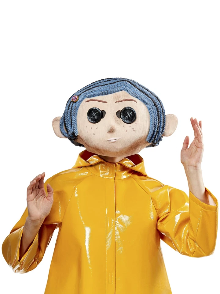Máscara de muñeca superior Coraline de lujo para adultos Foto 3 de 3