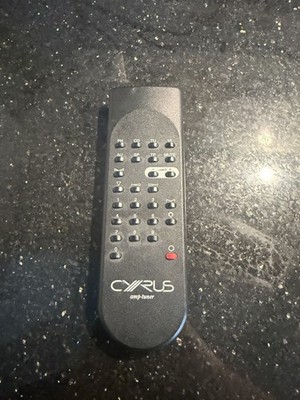 CYRUS AMP-TUNER SYSTEM FERNBEDIENUNG REMOTE VINTAGE das ORIGINAL