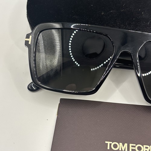 Tom Ford Vincent Sunglasses TF1176 01A Black Authentic Flawless With Case - 第 3/6 張圖片