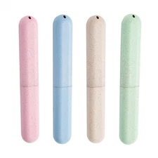 3pcs Traveling Toothbrush Holders Portable Holder Toothbrush Travel Containers