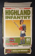 Airfix Waterloo Highland Infantry + Tall Box - Set 01735 completo 55 pezzi 1:72