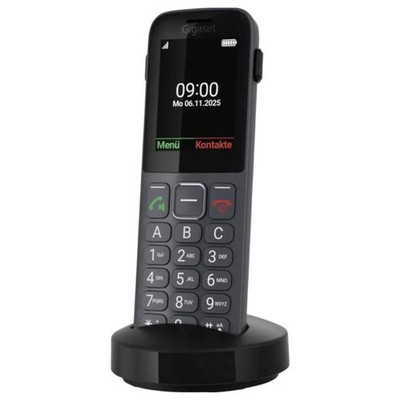 Gigaset COMFORT 600 SIM LTE/4G Handy Schwarz, Grau