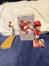 Shohei Ohtani Rookie Of The Year Bobblehead & Dragon imports Figure, LA Angels
