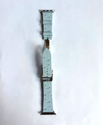 Apple Watch Hermès Kilim Single Tour 42mm Bleu Acier Band Deployment Buckle