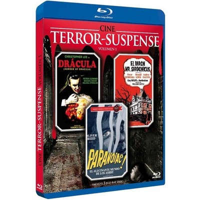 Terror y Suspense Vol. 1 - 3 BD Horror de Dracula + Barón Sardonicus + Alucinant