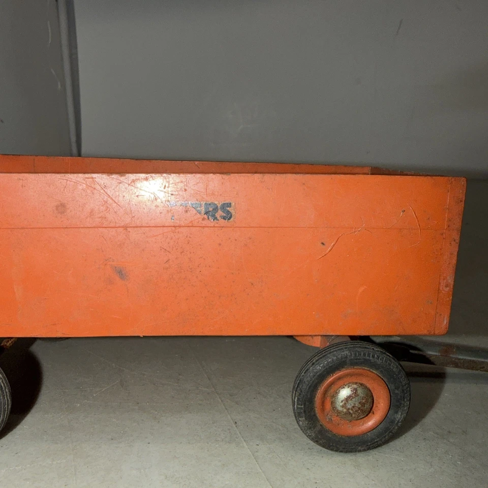 Vagón barcaza Allis-Chalmers plástico vintage juguete agricultura Foto 3 de 4