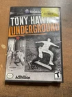 Tony Hawk's Underground 2 (Nintendo GameCube, 2004) complete good manual game