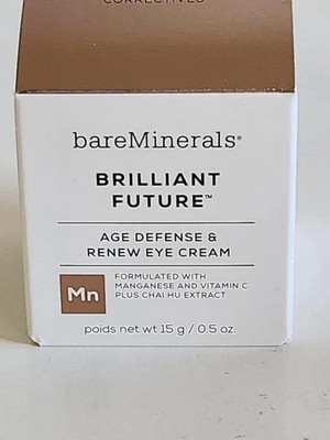 bareMinerals Brilliant Future Age Defense & Renew Eye Cream 0.5 Oz