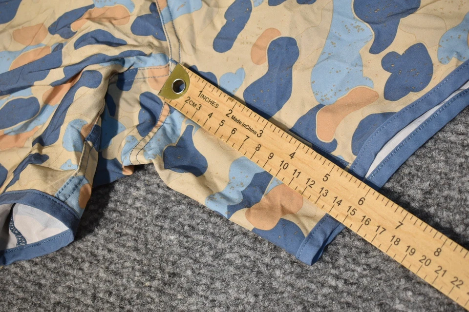 Pantalón Corto Atlético Burlebo Hombre - Camuflaje Rockport - Bolsillo 6” Entrepierna XL Foto 2 de 4