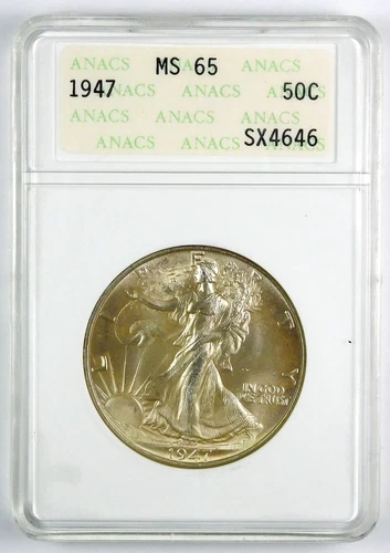 Photo of a 1947-P Walking Liberty Half Dollar from an eBay listing that sold on Jul 23, 2026