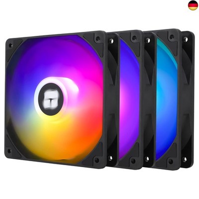 Thermalright TL-C12C-S X3 CPU-Lüfter 120mm ARGB Gehäuselüfter, 4pin PWM Silent C