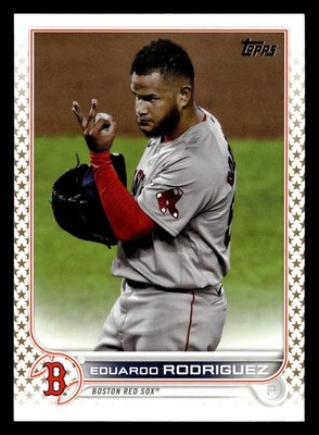 Eduardo Rodriguez  2022 Topps Gold Star SP #192 Boston Red Sox *031