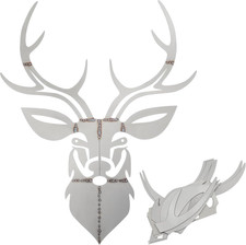 Welding Practice Kit for Beginners - Deer Head Metal Art Project with 201 Stainl