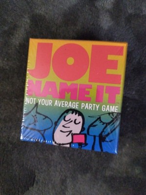 Joe Name It Card Game - Brand New - 2011 - Gamewright 